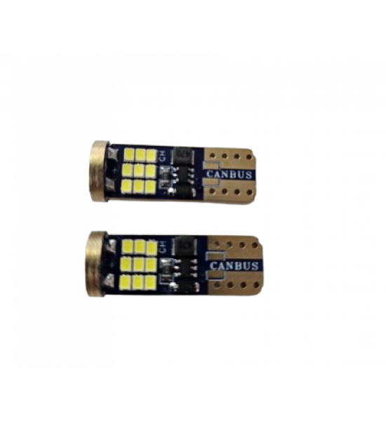 Led T10 27 smd gold Canbus 12V-24V LED 015