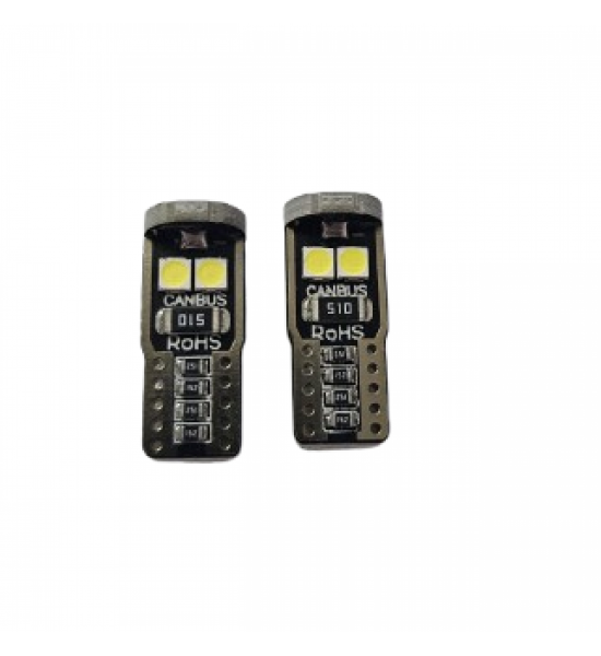 Led T10 6 SMD -3030 CANBUS-ALB