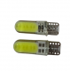 Led T10 cob E siliconat 12 V Led/008-SILICONAT