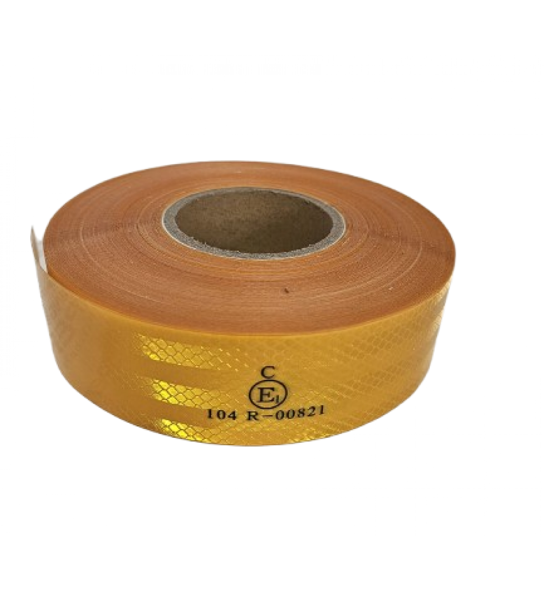 Banda reflectorizanta auto GALBENA continua Premium Quality