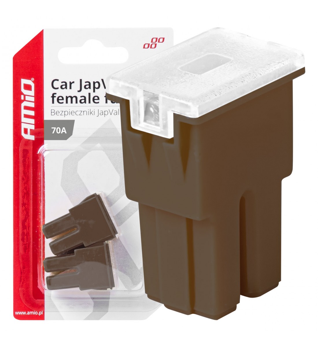 Siguranțe auto JAPVAL PAL mamă 2 buc 70A AMIO-03393