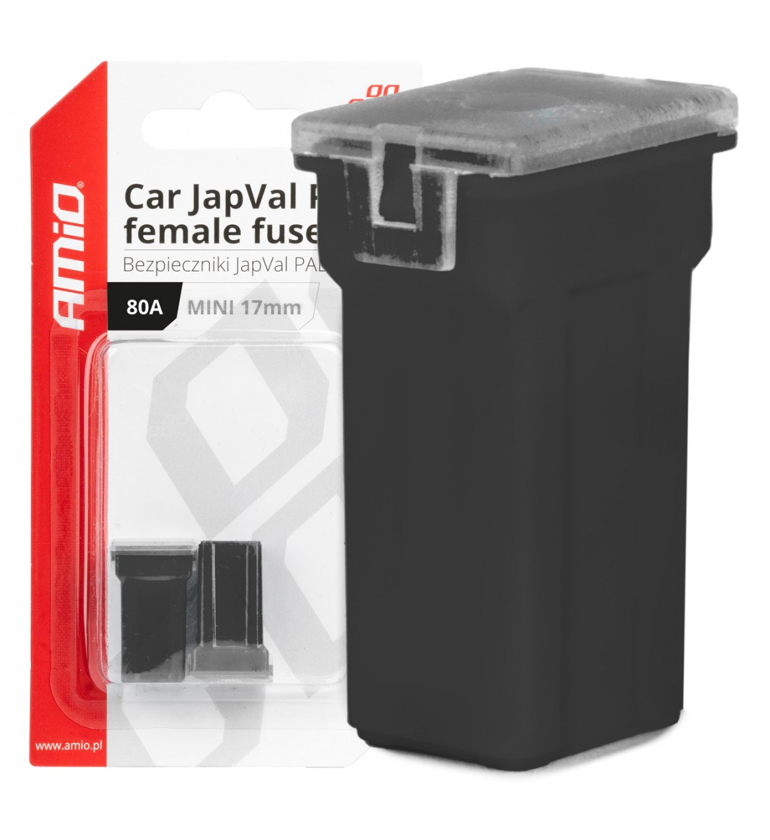 Siguranțe auto JAPVAL PAL mamă 2 buc 80A AMIO-03449