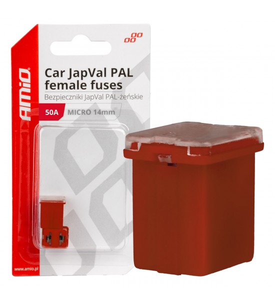 Siguranțe auto JAPVAL PAL mamă 2 buc 50A AMIO-03455