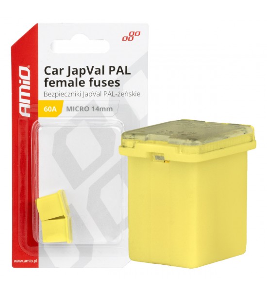 Siguranțe auto JAPVAL PAL mamă 2 buc 60A AMIO-03456