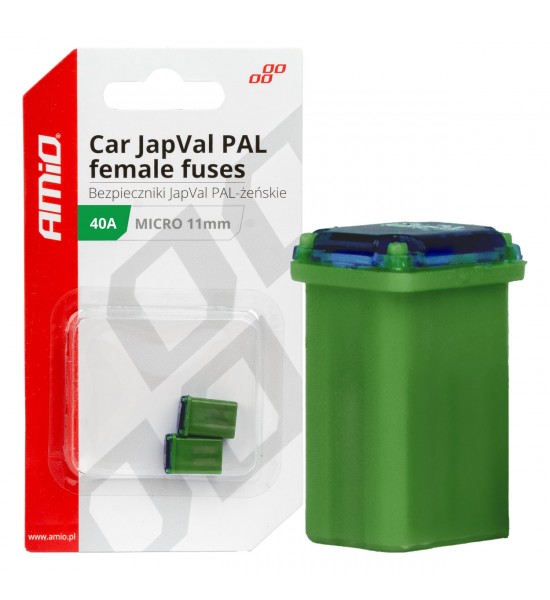 Siguranțe auto JAPVAL mamă 40A 2 buc AMIO-03461