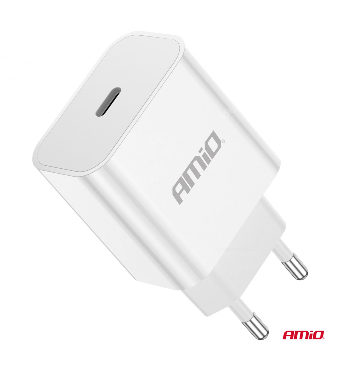 Încărcător de perete USB-C 230V 20W AMIO-03891