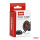 Priză suplimentară încorporată cu iluminare roșie 12V 24V AMIO-04219