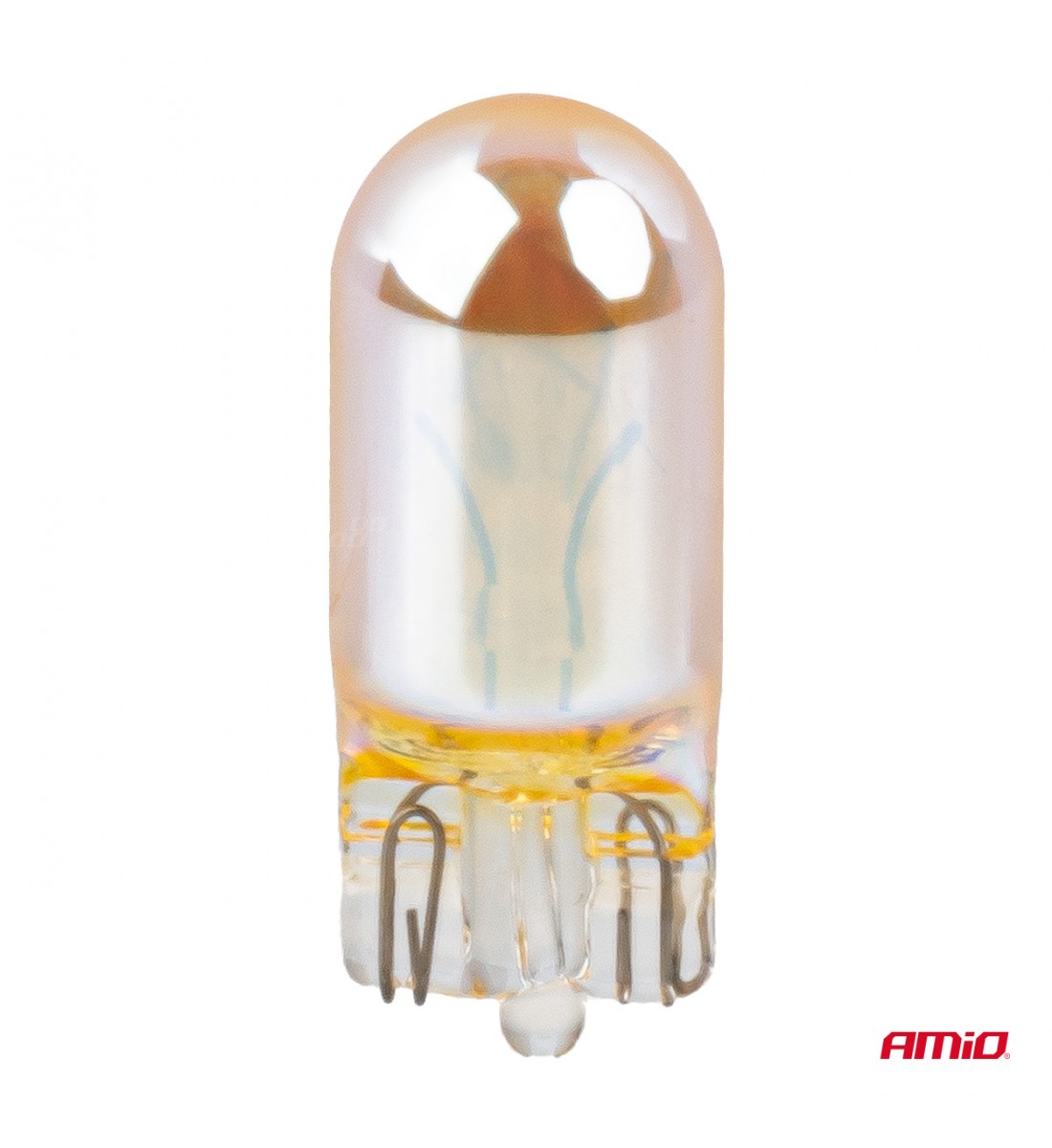 Becuri halogen WY5W 12V5W LumiTec portocaliu crom 2 buc AMIO-04626