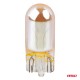 Becuri halogen WY5W 12V5W LumiTec portocaliu crom 2 buc AMIO-04626