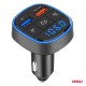 Modulator FM auto 2×USB-A 12V 24V AMIO-04648