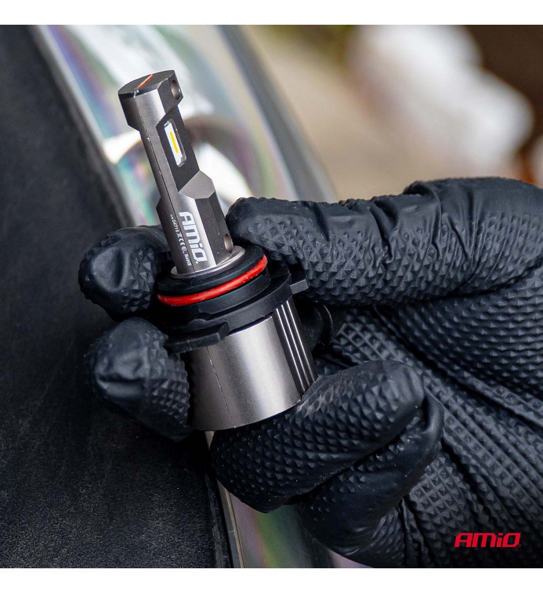 Set Becuri auto LED seria H25 CANBUS HIR2 9012 12V 31W AMIO-04716