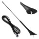 Antena radio auto, plafon, universala, 40 cm, adaptor 5mm, cablu 3m