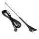 Antena radio auto, plafon, universala, 40 cm, adaptor 5mm, cablu 3m