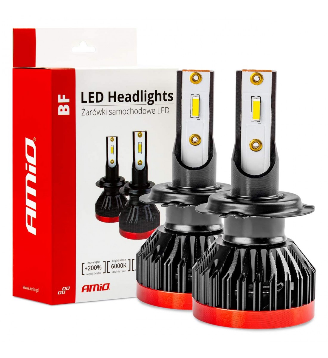 Set Becuri auto LED AMiO H7 seria BF