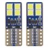 LED CANBUS 8SMD 2835 T10e (W5W) Alb 12V/24V