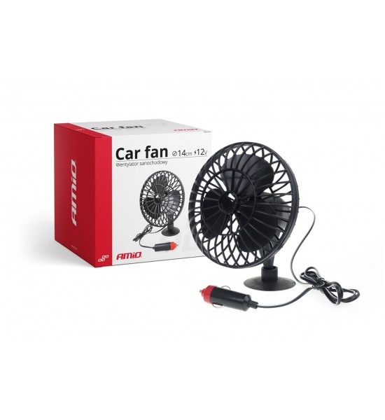 Ventilator auto cu ventuză miniFAN 12V AMIO-02235 Ventilator auto cu ventuză miniFAN 12V AMIO-02235