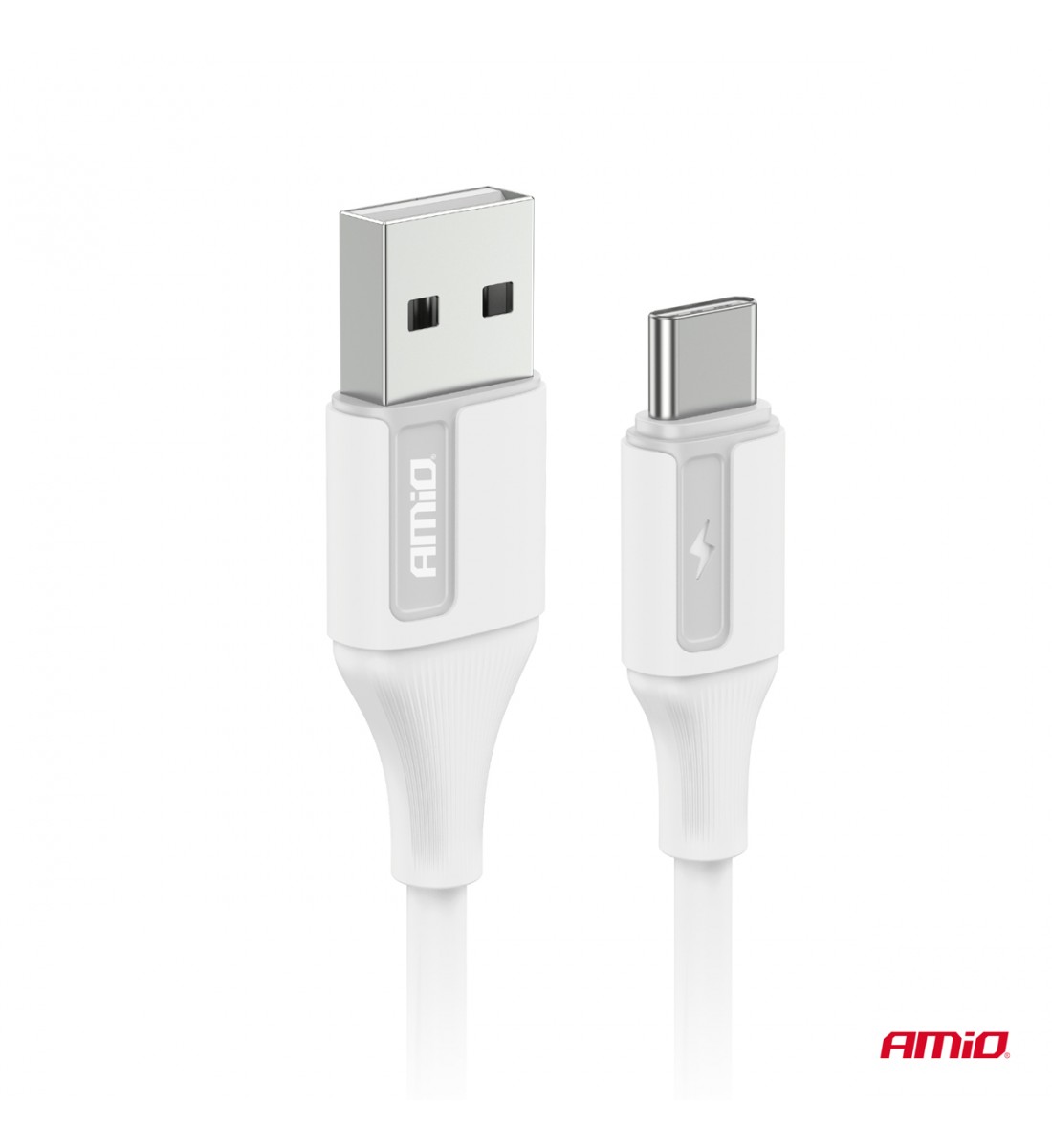 Cablu de încărcare USB-A - USB-C 3A 200cm FullLINK AMIO-03918 Cablu de încărcare USB-A - USB-C 3A 200cm FullLINK AMIO-03918