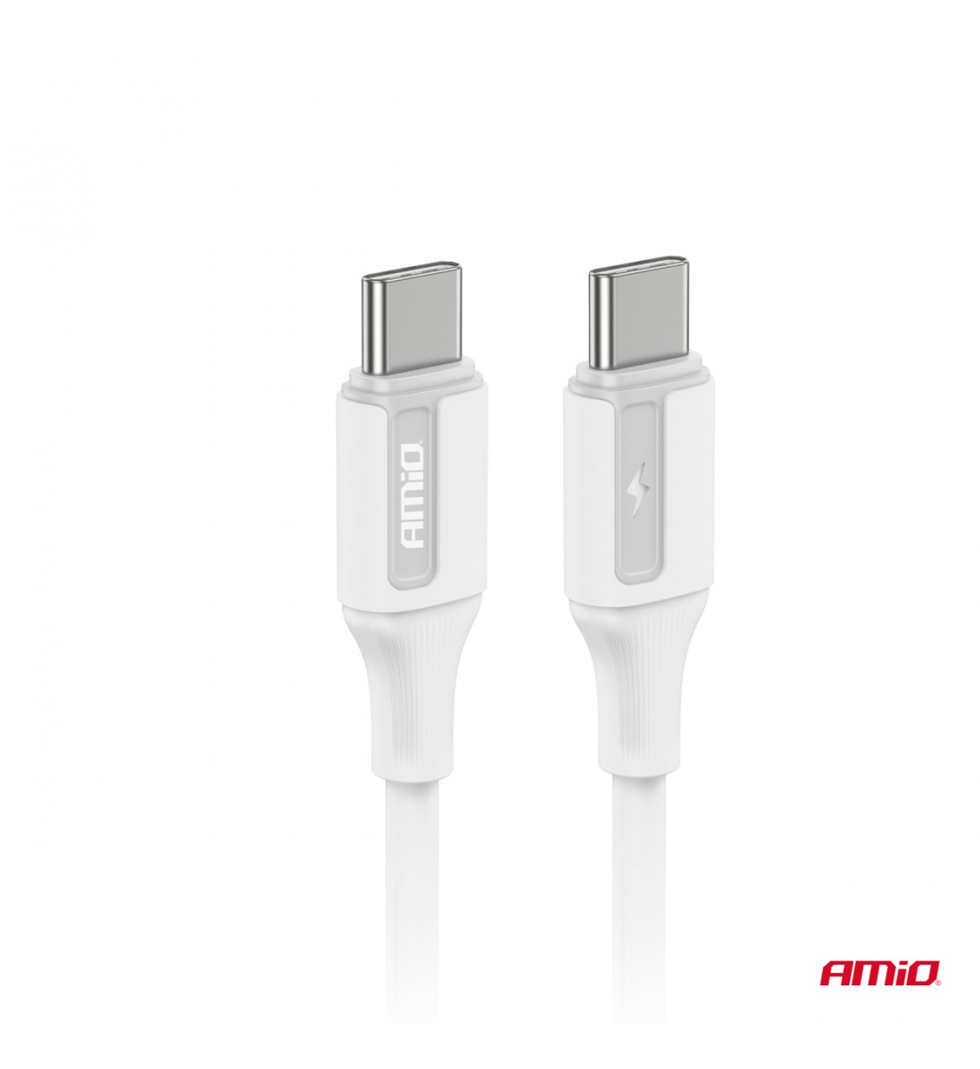 Cablu de încărcare USB-C - USB-C 60W 100cm FullLINK AMIO-03920 Cablu de încărcare USB-C - USB-C 60W 100cm FullLINK AMIO-03920