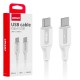 Cablu de încărcare USB-C - USB-C 60W 200cm FullLINK AMIO-03921 Cablu de încărcare USB-C - USB-C 60W 200cm FullLINK AMIO-03921