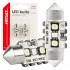 Becuri LED CANBUS Festoon C5W 2SMD 3838 31mm Alb 12V 24V AMIO-04247