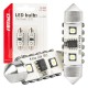 Becuri LED CANBUS Festoon C5W 2SMD 3838 41mm Alb 12V 24V AMIO-04250 Becuri LED CANBUS Festoon C5W 2SMD 3838 41mm Alb 12V 24V AMIO-04250
