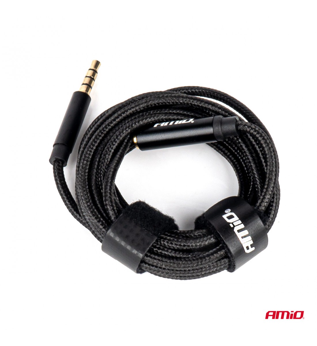 Cablu audio AUX Mini Jack 3.5mm 2m AMIO-04296 Cablu audio AUX Mini Jack 3.5mm 2m AMIO-04296