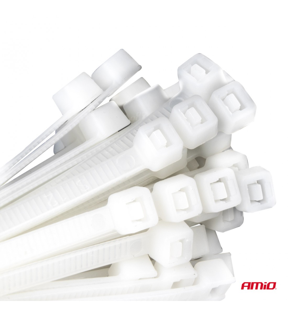 Fasete albe 2,5×150mm 100 buc AMIO-04306 Fasete albe 2,5×150mm 100 buc AMIO-04306