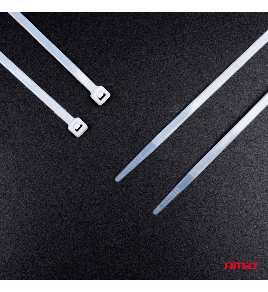 Fasete albe 2,5×150mm 100 buc AMIO-04306 Fasete albe 2,5×150mm 100 buc AMIO-04306