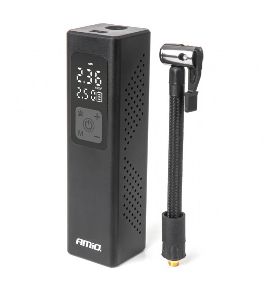 Compresor auto cu afișaj LED 12V 100W AMIO-04376