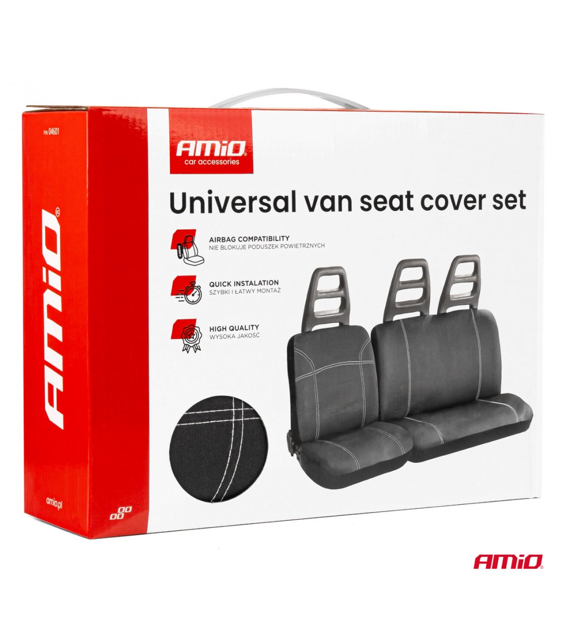 Set huse universale pentru scaune de dubă SC-01 AMIO-04601