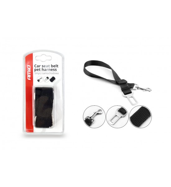 Lesa auto pentru caini si pisici pentru centura de siguranta AMIO-02232