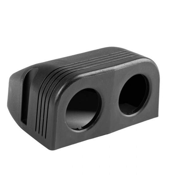 CARCASA TIP CORT CU GĂURI PENTRU INSTALAREA A 2 DISPOZITIVE CU DIAMETRUL DE 30mm CARCASA TIP CORT CU GĂURI PENTRU INSTALAREA A 2 DISPOZITIVE CU DIAMETRUL DE 30mm