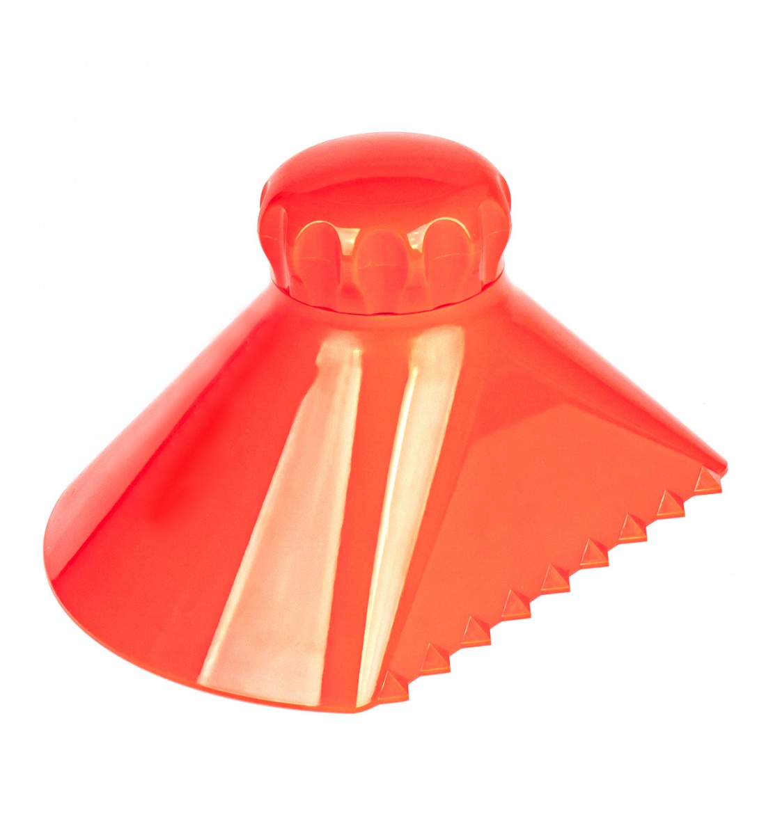 Racleta rotunda, 12 cm, plastic, conica