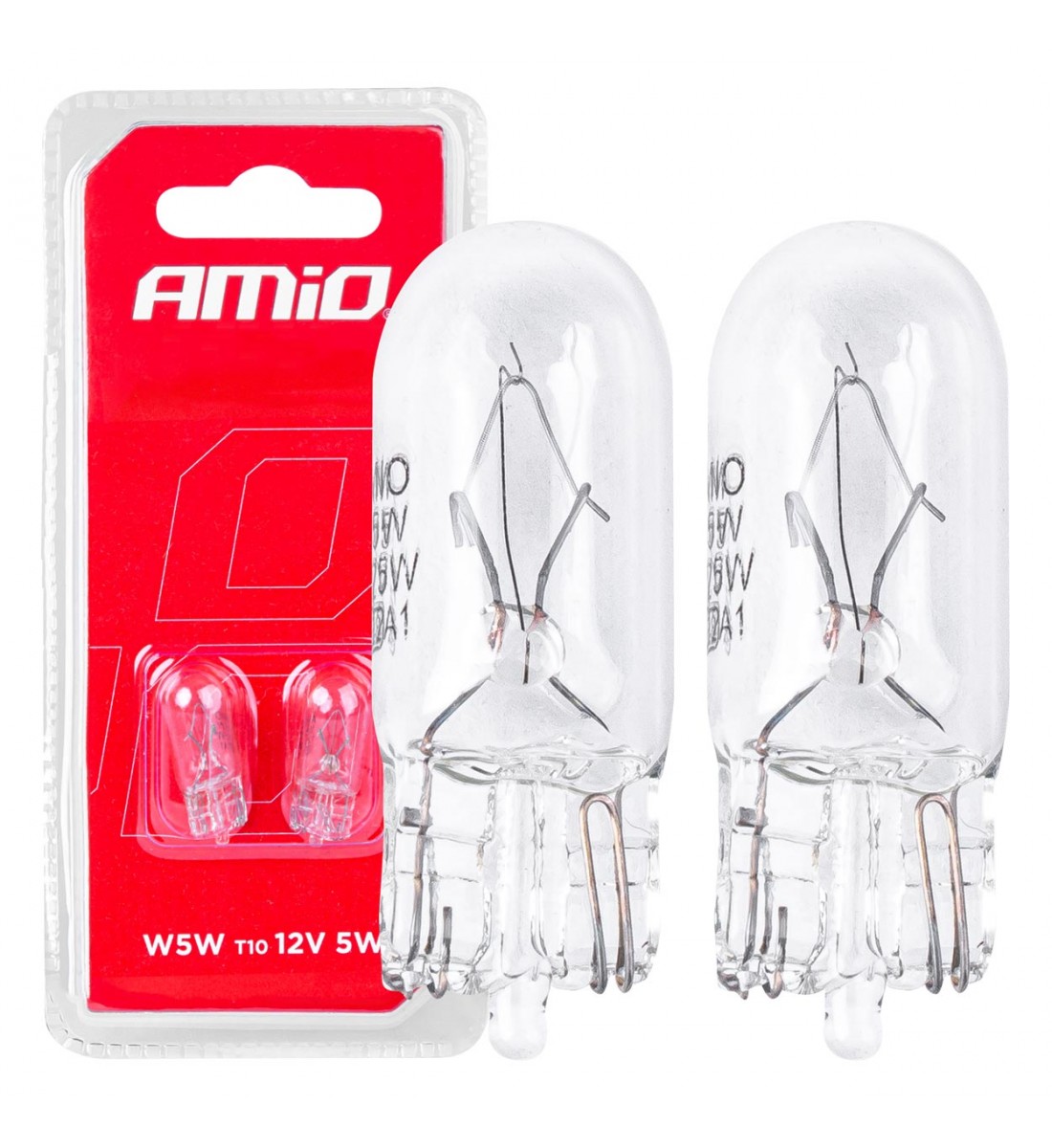 Set 2 Becuri Halogen Auto, W5W/T10, W2.1x9.5d, 5W, 12V Set 2 Becuri Halogen Auto, W5W/T10, W2.1x9.5d, 5W, 12V