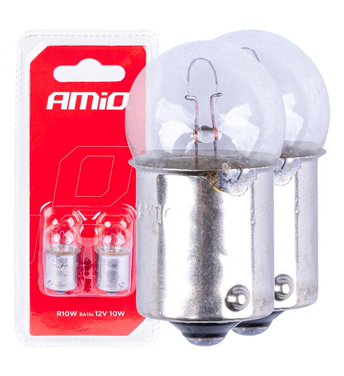 Set 2 Becuri Halogen Auto, R10W, BA15s, 10W, 12V