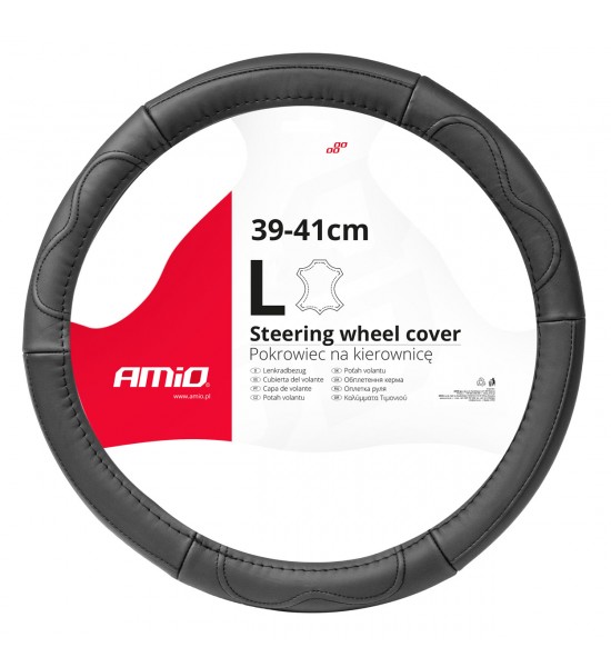 Husa volan Seria piele SWC-49-L (39-41cm) Husa volan Seria piele SWC-49-L (39-41cm)