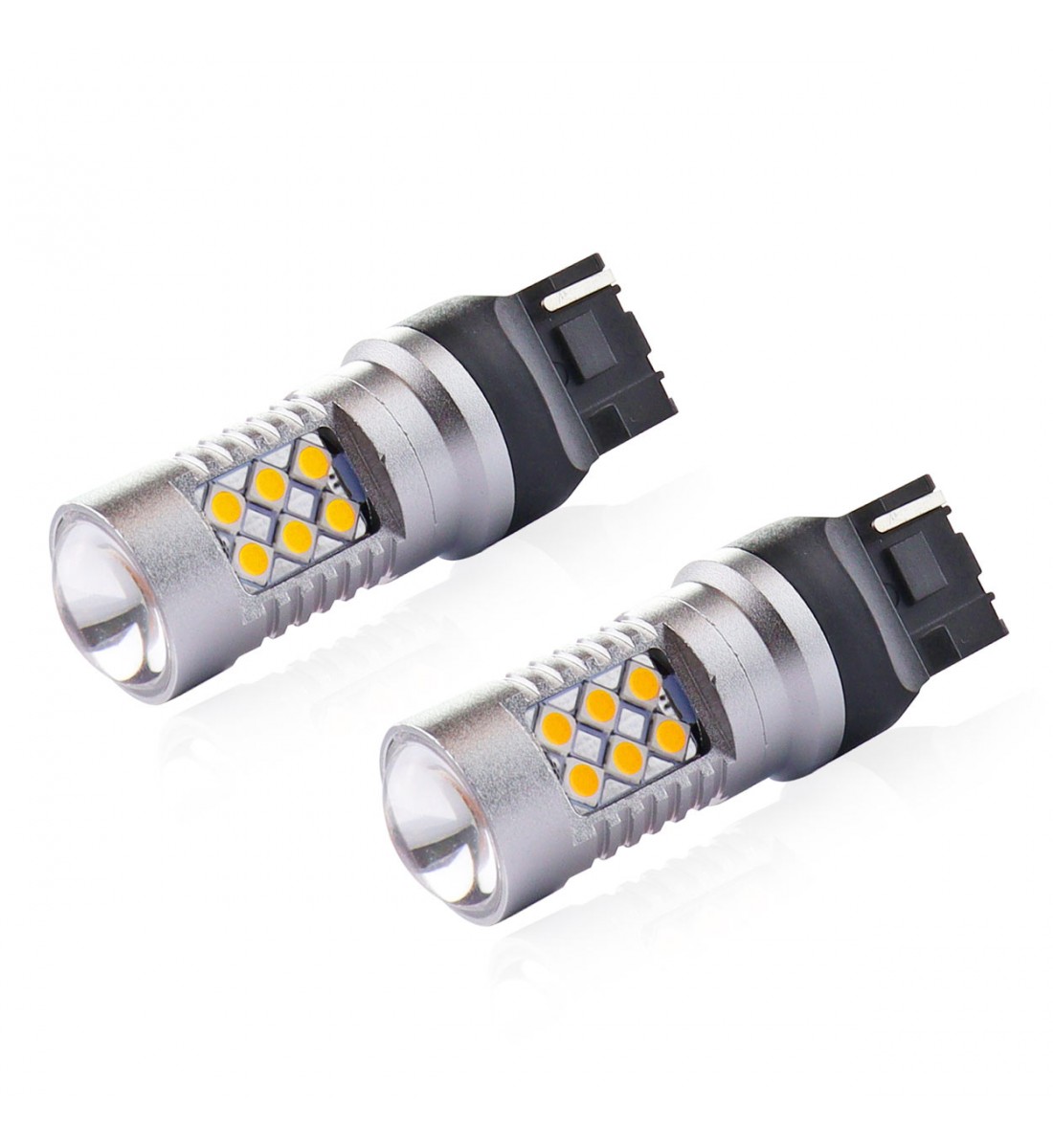 Becuri LED CANBUS 3030 24SMD T20 WY21W Portocaliu Chihlimbar 12V 24V AMIO-02393 Becuri LED CANBUS 3030 24SMD T20 WY21W Portocaliu Chihlimbar 12V 24V AMIO-02393