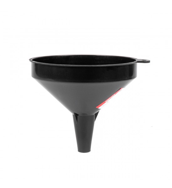 Pâlnie universală din plastic negru pentru combustibil, apă lichidă, 10 cm AMIO-04044