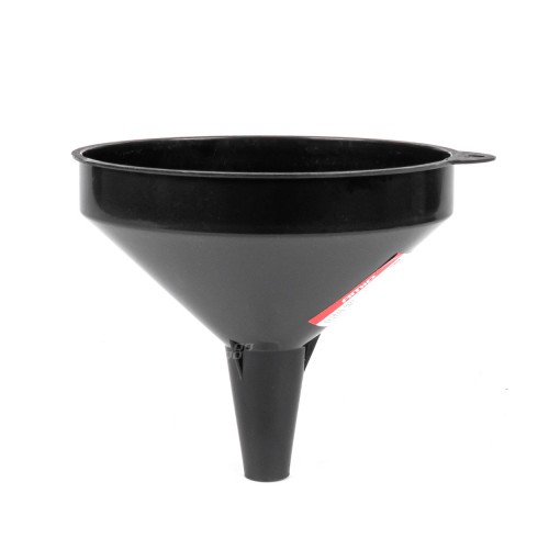 Pâlnie universală din plastic negru pentru combustibil, apă lichidă, 14,5 cm AMIO-04045