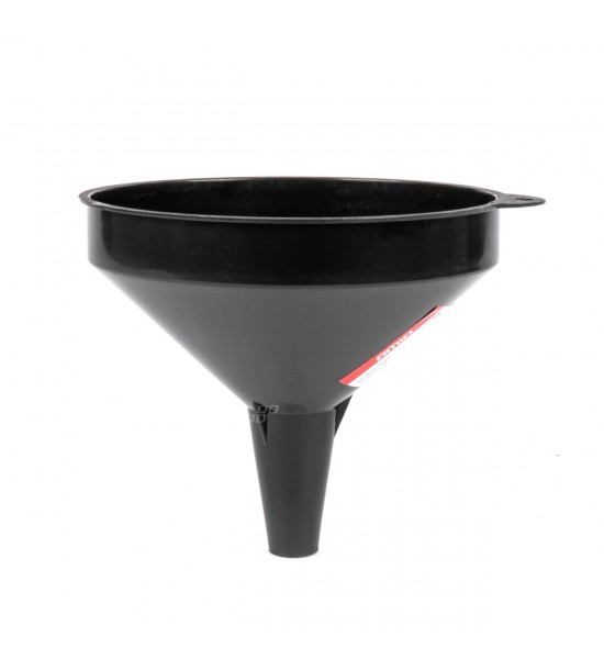 Pâlnie universală din plastic negru pentru combustibil, apă lichidă, 14,5 cm AMIO-04045