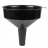 Pâlnie universală din plastic negru pentru combustibil, apă lichidă, 30 cm AMIO-04047