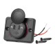 Încărcător de telefon impermeabil, de formă pătrată, cu iluminare din spate cu LED roșu, 2xUSB C 12/24V AMIO-04232 Încărcător de telefon impermeabil, de formă pătrată, cu iluminare din spate cu LED roșu, 2xUSB C 12/24V AMIO-04232