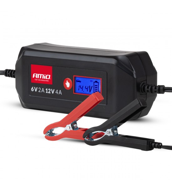 Încărcător digital de baterii STD GEL AGM WET MAX 4A 6/12V AMIO-04523 Încărcător digital de baterii STD GEL AGM WET MAX 4A 6/12V AMIO-04523