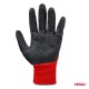 Mănuși de protecție acoperite cu latex PE, 4 buc., mărimea 9 (2 perechi), 2121X AMIO-04636