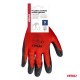 Mănuși de protecție acoperite cu latex PE, 4 buc., mărimea 9 (2 perechi), 2121X AMIO-04636