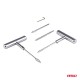 Kit reparare anvelope tubeless 25 buc. AMIO-04692