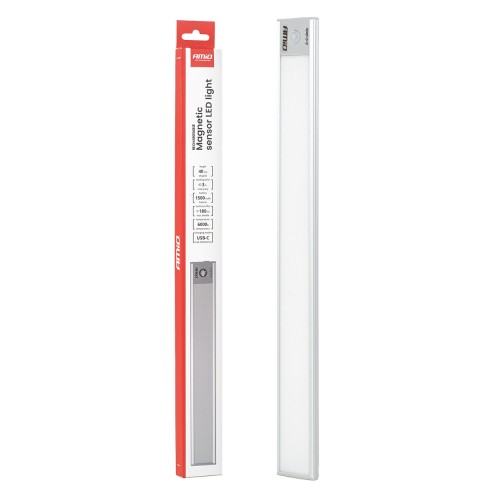 Lampă LED reîncărcabilă cu senzor magnetic 2 W 1500mAh AMIO-04894
