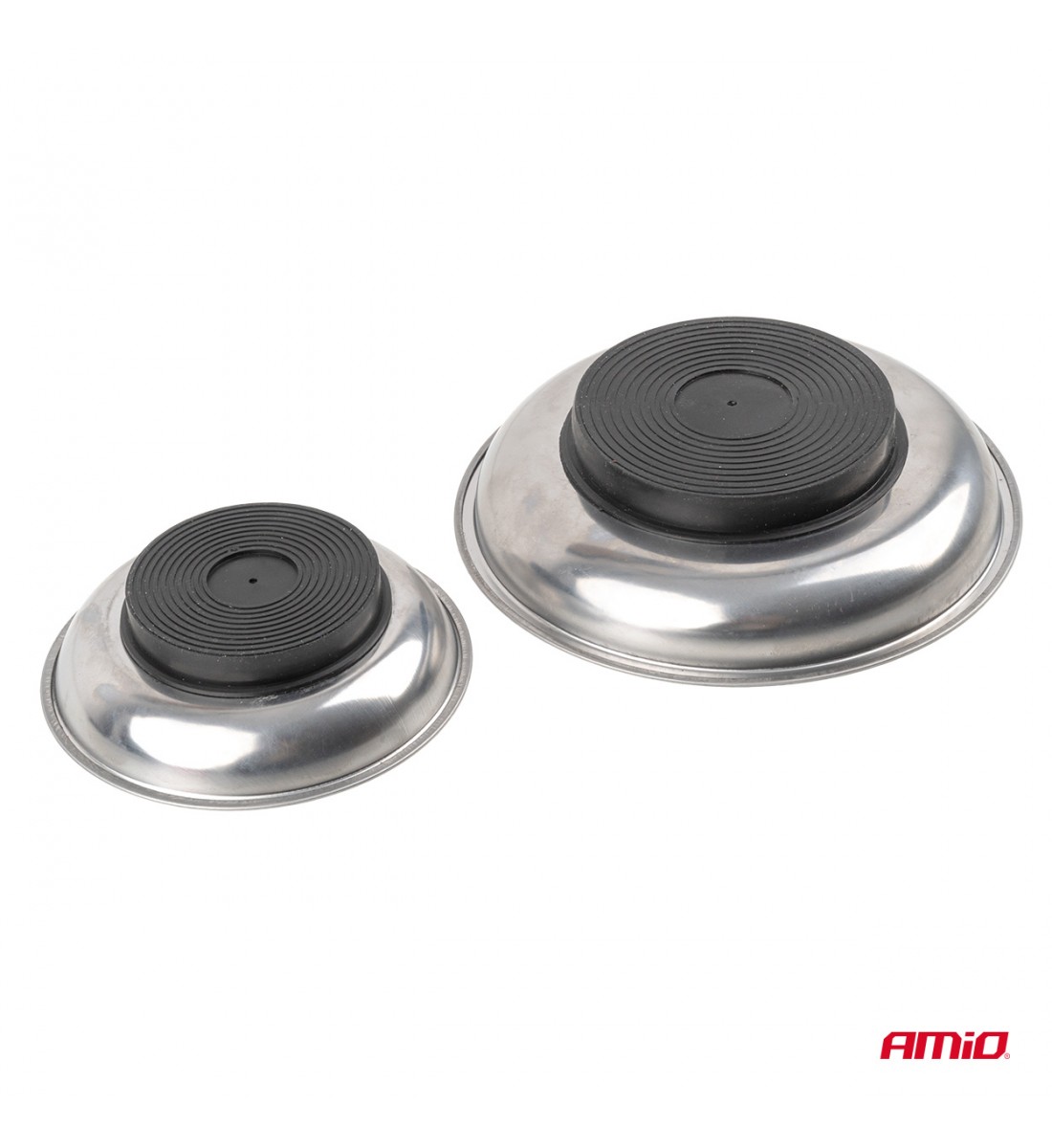 Set tăvi magnetice din oțel inoxidabil 110mm 150mm AMIO-04916