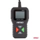 Tester digital profesional pentru baterii 2–220 Ah 6V 12V 24V AMIO-04920