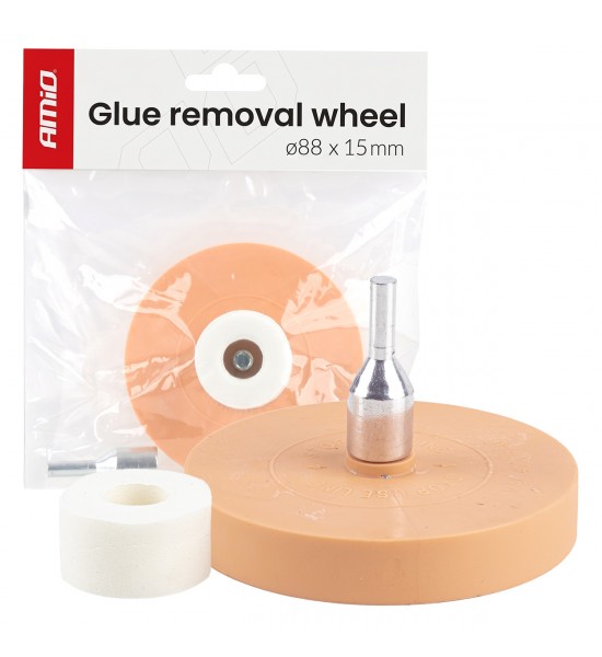 Roată de îndepărtare a lipiciului 88mm AMIO-04926 Roată de îndepărtare a lipiciului 88mm AMIO-04926